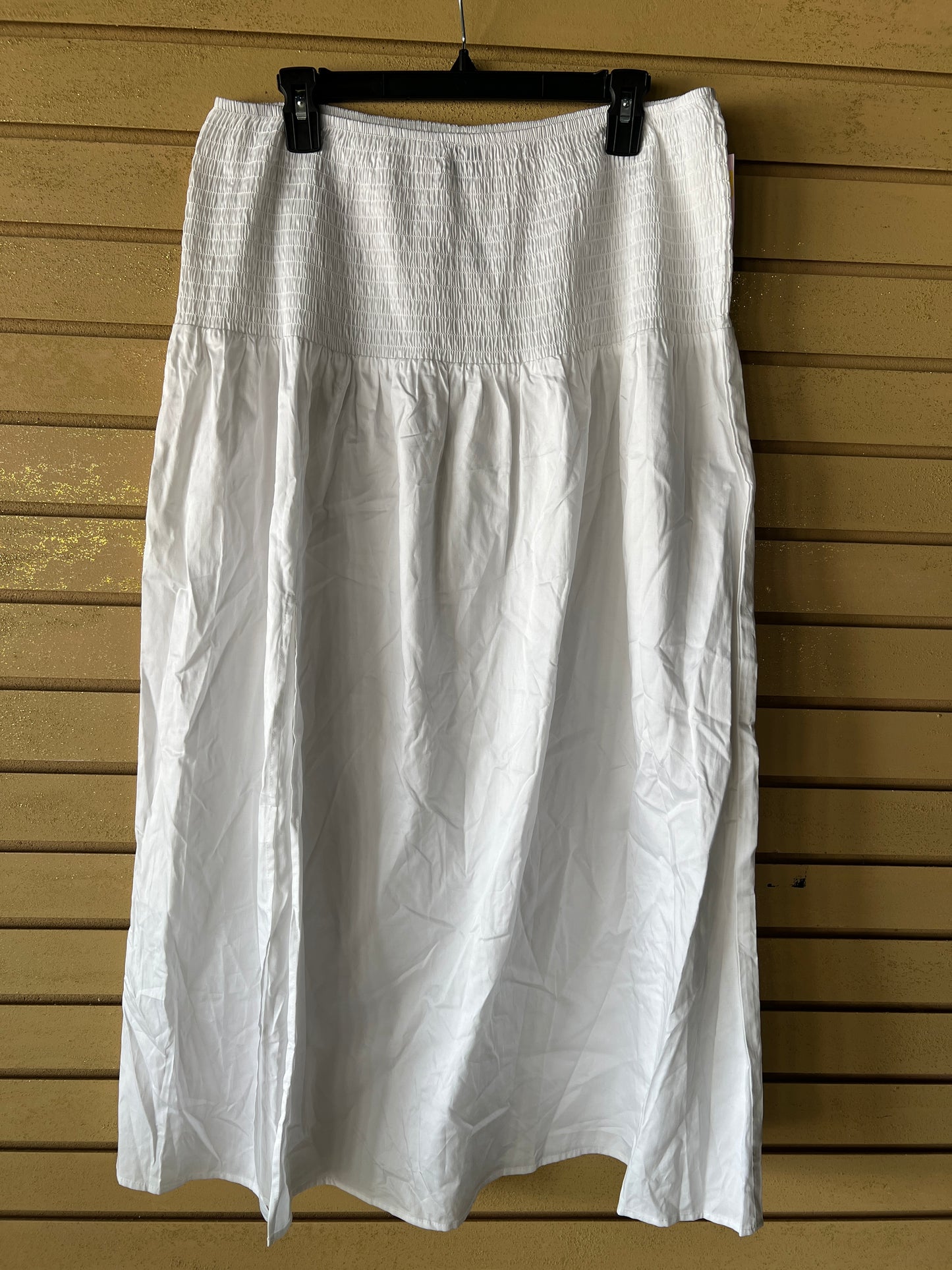 Wild Fable White Smocked Maxi Skirt, XXL, New With Tags photo 9