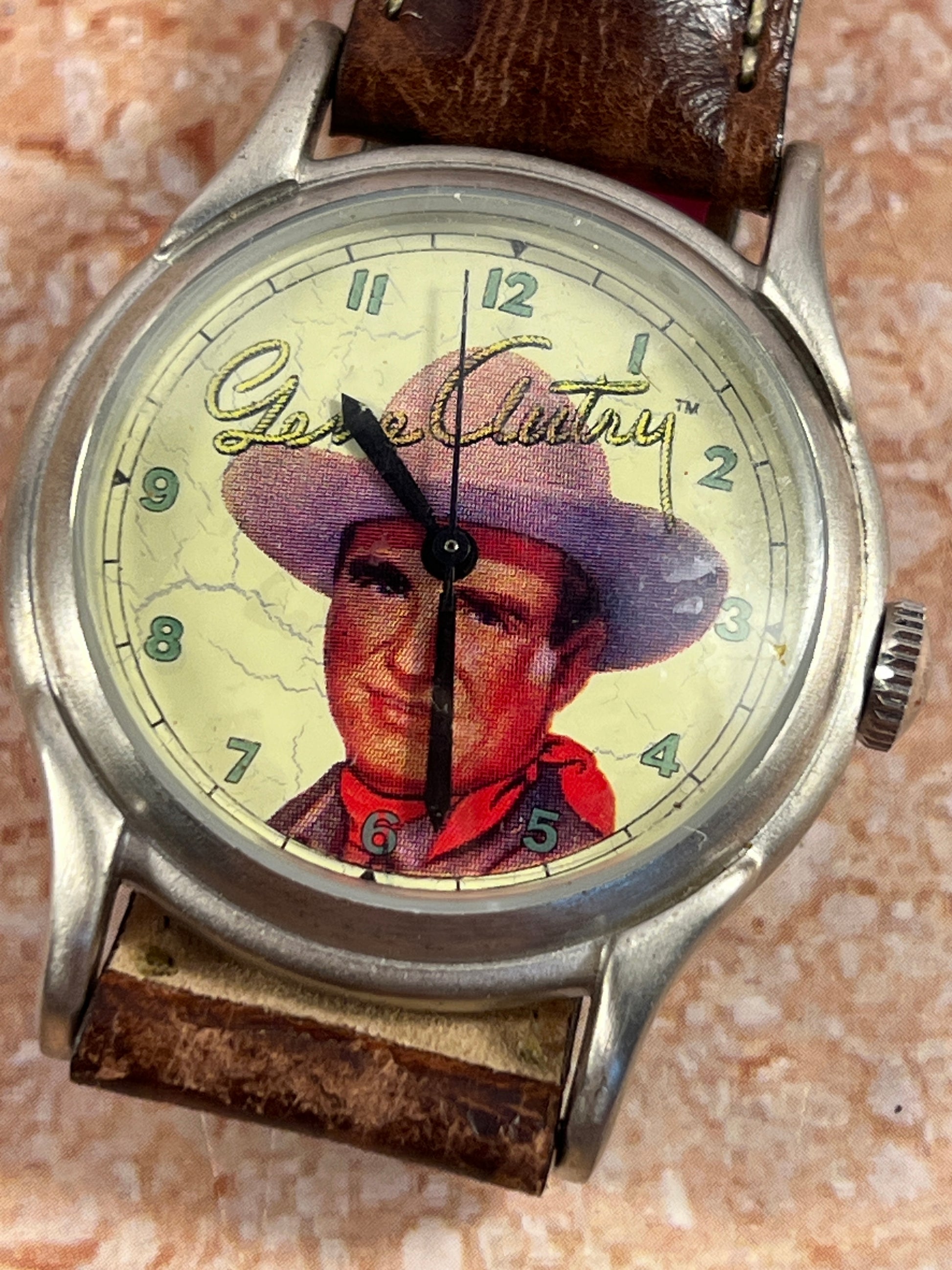 Gene Autry 1996 Western Heritage Museum Commemorative Quartz Wristwatch photo 3
