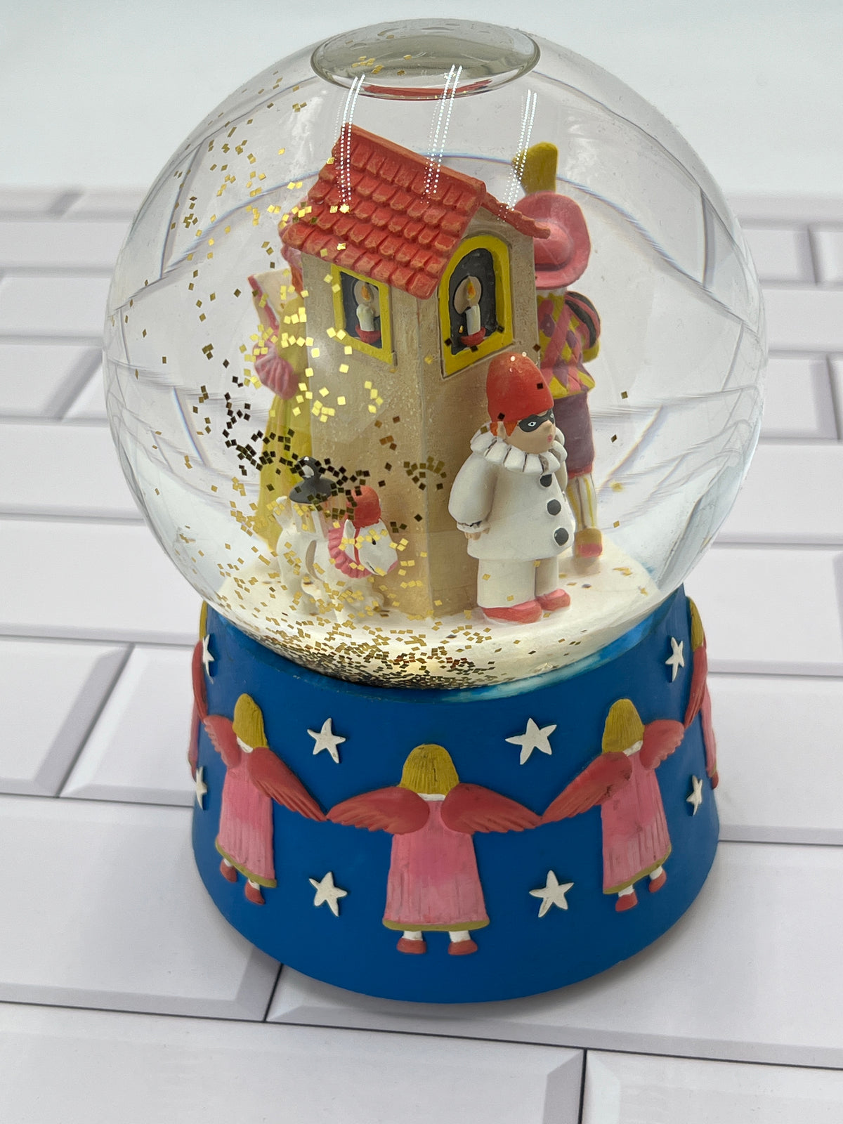 Department 56 Teach the World to Sing Minstrels Angels Musical Snow Globe photo 2