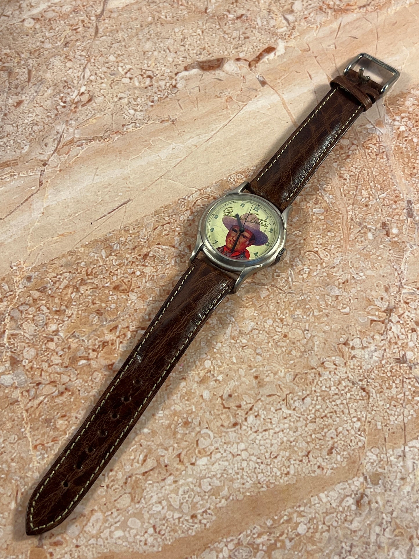 Gene Autry 1996 Western Heritage Museum Commemorative Quartz Wristwatch photo 1