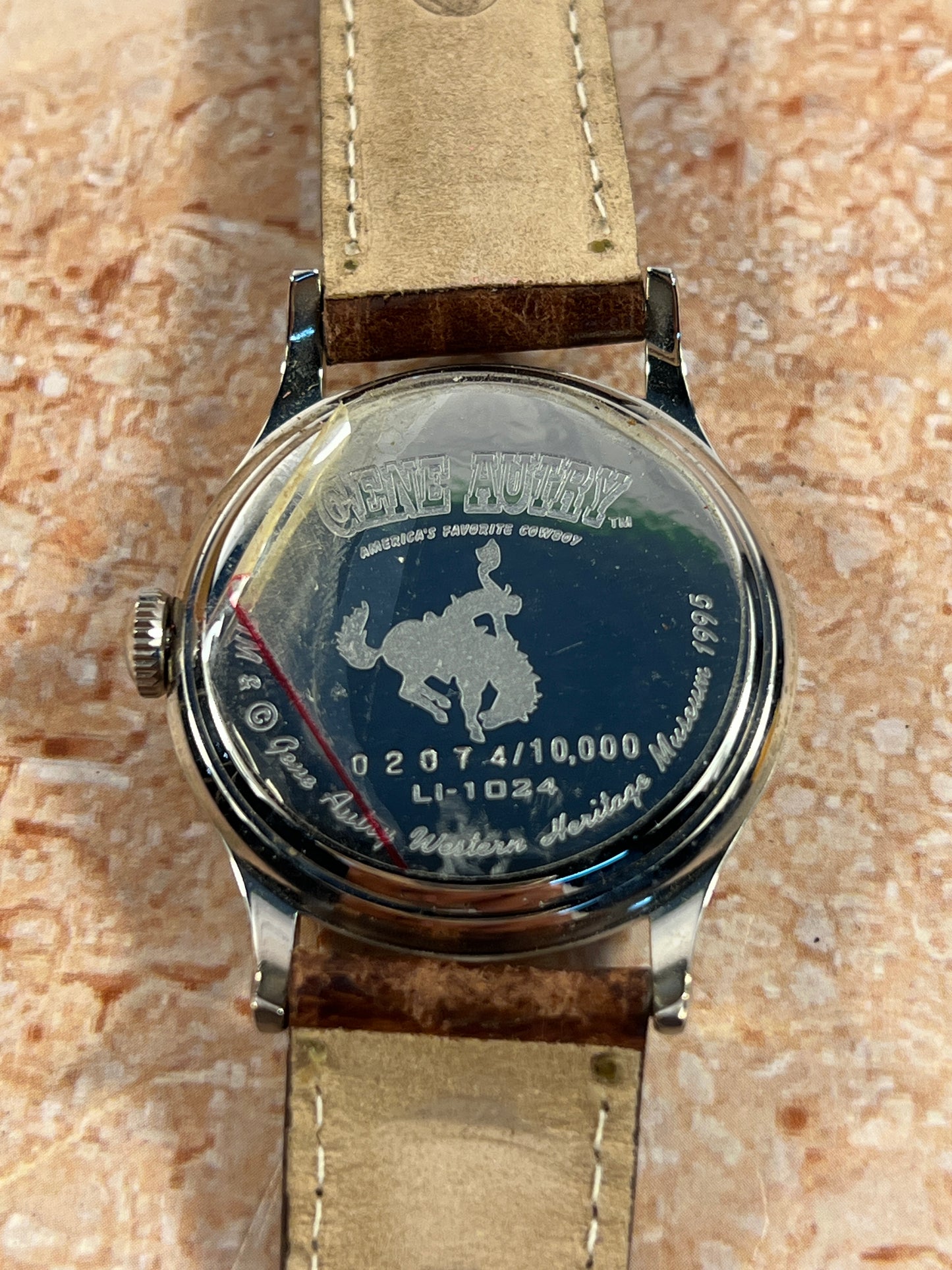 Gene Autry 1996 Western Heritage Museum Commemorative Quartz Wristwatch photo 5