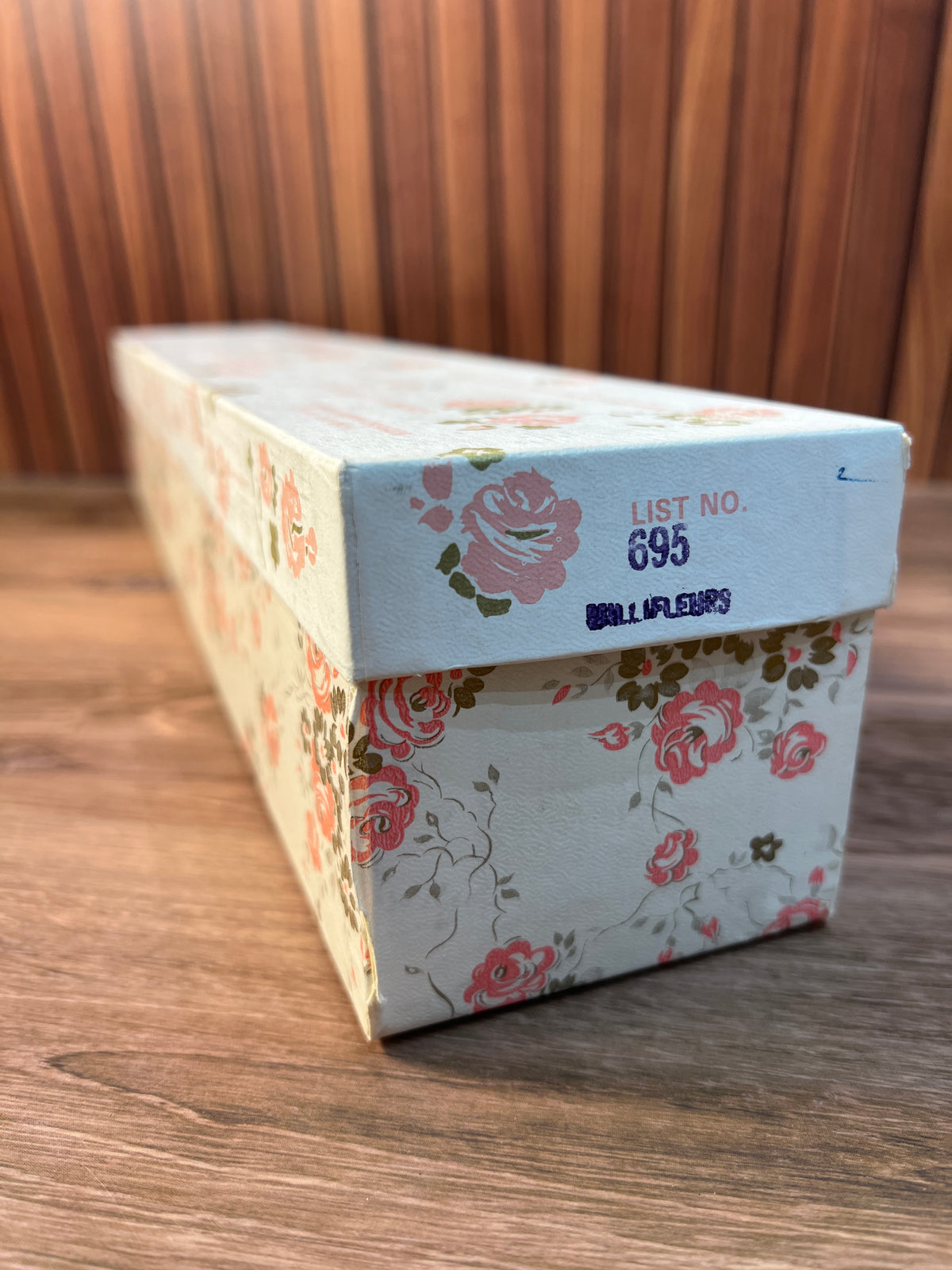 Vintage Polyfab Floral Scented Drawer Liner Roll 108 x 17.5 in photo 3